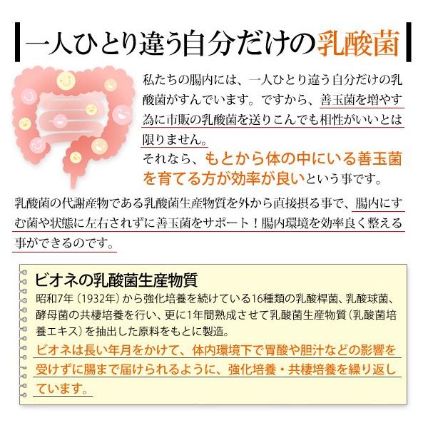 乳酸菌生産物質ビオネBタイプ（500ml）ビン ビオネ : PURE・HEART 自然
