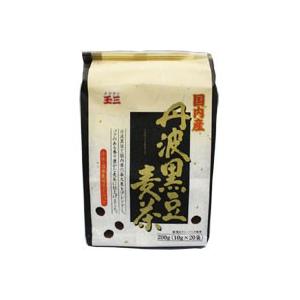 玉三 丹波黒豆麦茶 200g(10g×20袋)　× 15袋 玉三 丹波黒豆麦茶（200g（10g×20袋）） 川光物産 : PURE・HEART 自然