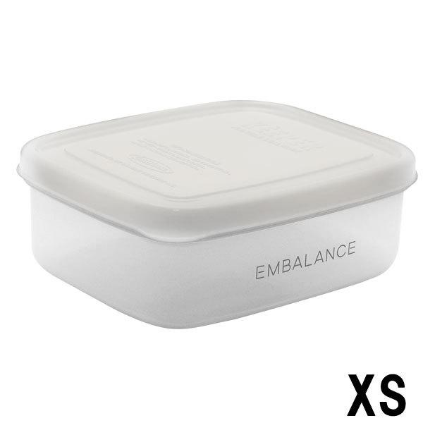 福袋エンバランス レクタングルコンテナ(角型)保存容器(XSサイズ(370ml)) ウィルマックス 保存容器、ケース エンバランス レクタングルコンテナ S 590ml グレー(旧商品名:角型容器 小)