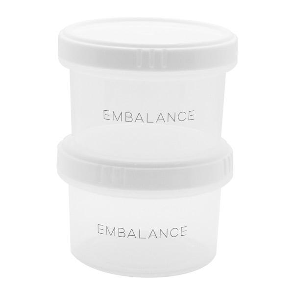 EMBALANCE エンバランス ラウンドコンテナ（丸・浅型）保存容器（XS