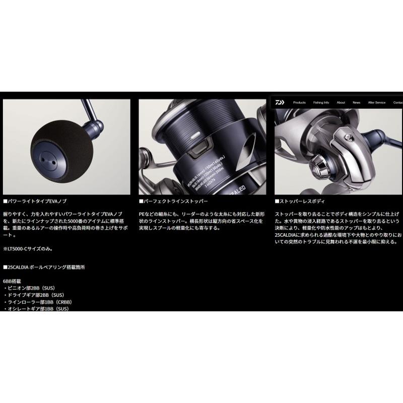 DAIWA（釣り） DAIWA(ダイワ) '25 CALDIA(カルディア) LT2500S