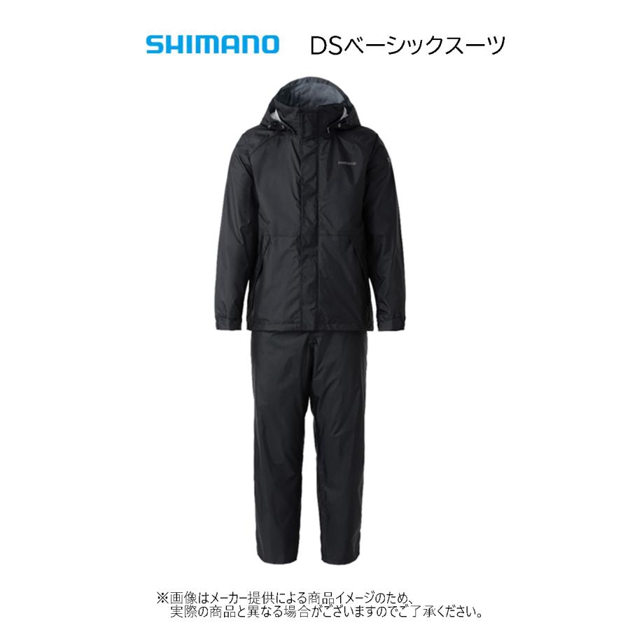 シマノ　SHIMANO レインウェア　DSベーシックスーツ ※上下サイズ品番別 シマノ シマノ DSベーシックスーツ(上下セット) (釣り用品