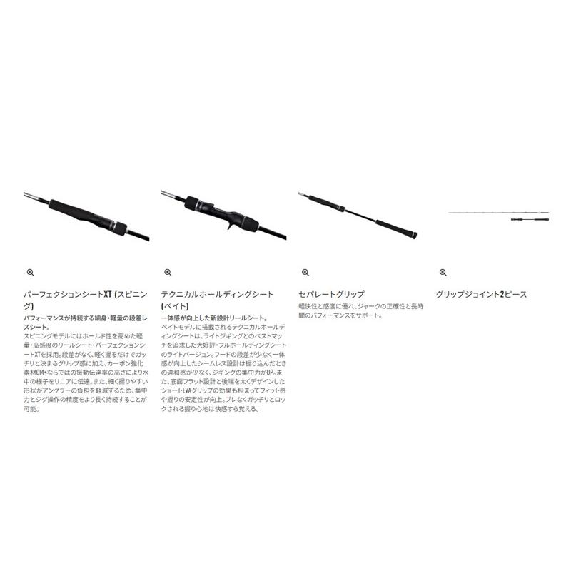 シマノ '25 グラップラー タイプLJ S63-2 (ライトジギングロッド