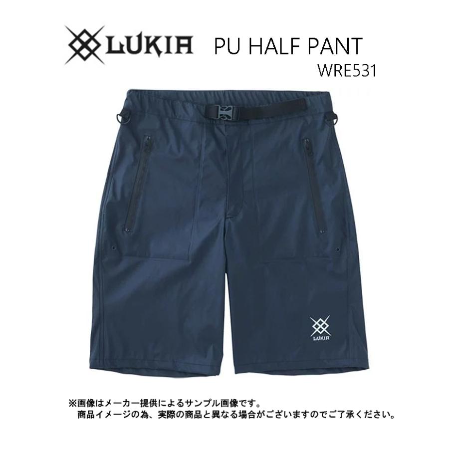 LUKIA LUKIA(ルキア) PU ハーフパンツ (釣りアウトドア・半ズボン