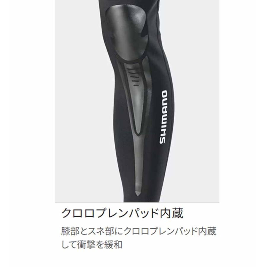 シマノ（SHIMANO） ライトクロロプレン プロテクトタイツ(IN-087S