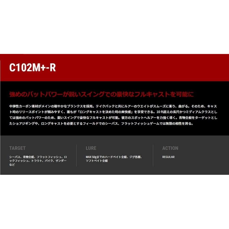 tailwalk（テイルウォーク） クリムゾン (CRIMSON) C102M+-R (ボーダー