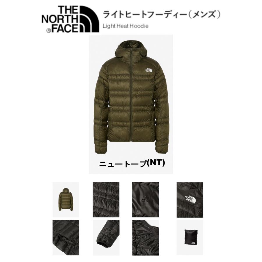 THE NORTH FACE(ノースフェイス) ライトヒートフーディー (中綿クリーンダウン・防水撥水・防寒)メンズ(ND92334)(別店舗