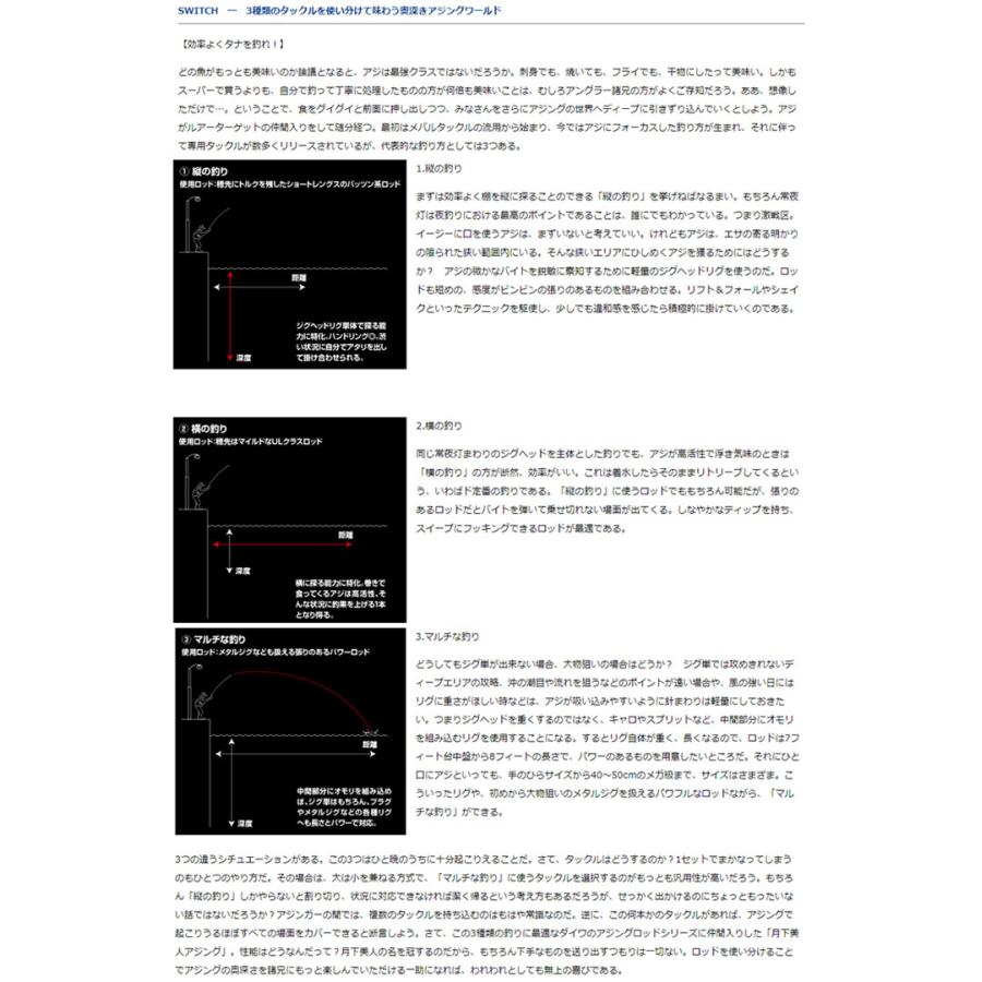 年末のプロモーション特価 ダイワ 月下美人 げっかびじん Ajing アジング 510ul S アジングロッド ソリッド センターカット2ピース 3009 アジングロッド Www 11thspace Com