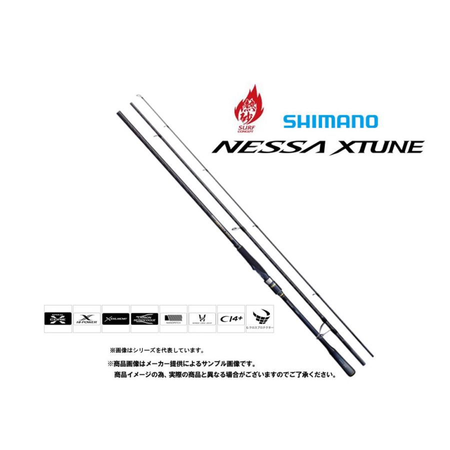 シマノ　'20 NESSA XTUNE(ネッサエクスチューン)　S104M　(フラットフィッシュ・サーフルアーロッド・シーバス) (398505)-｜shizenmankituya