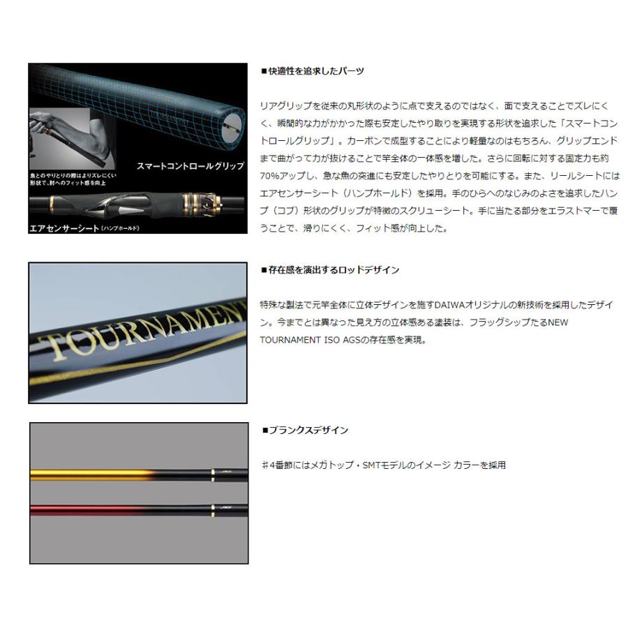 ダイワ 20 トーナメント ISO AGS 1　53 楽天市場】(5)ダイワ 20 トーナメント磯 AGS 1.25-53・R (2020年
