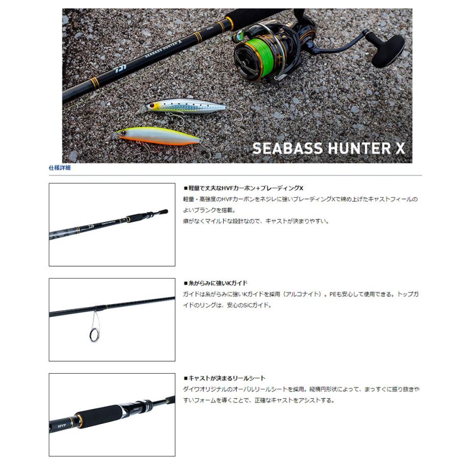 ダイワ '21 SEABASS HUNTER X(シーバスハンターX) 106M (シーバス 