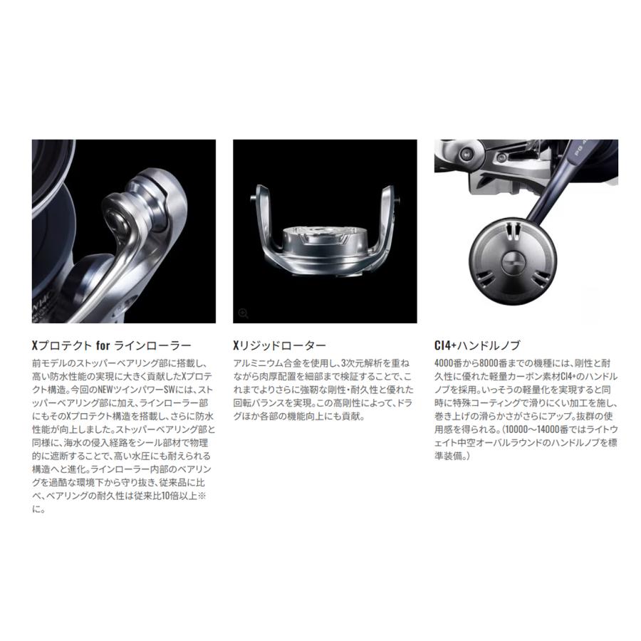 シマノ（SHIMANO） '21 TWIN POWER SW(ツインパワー SW) 14000XG
