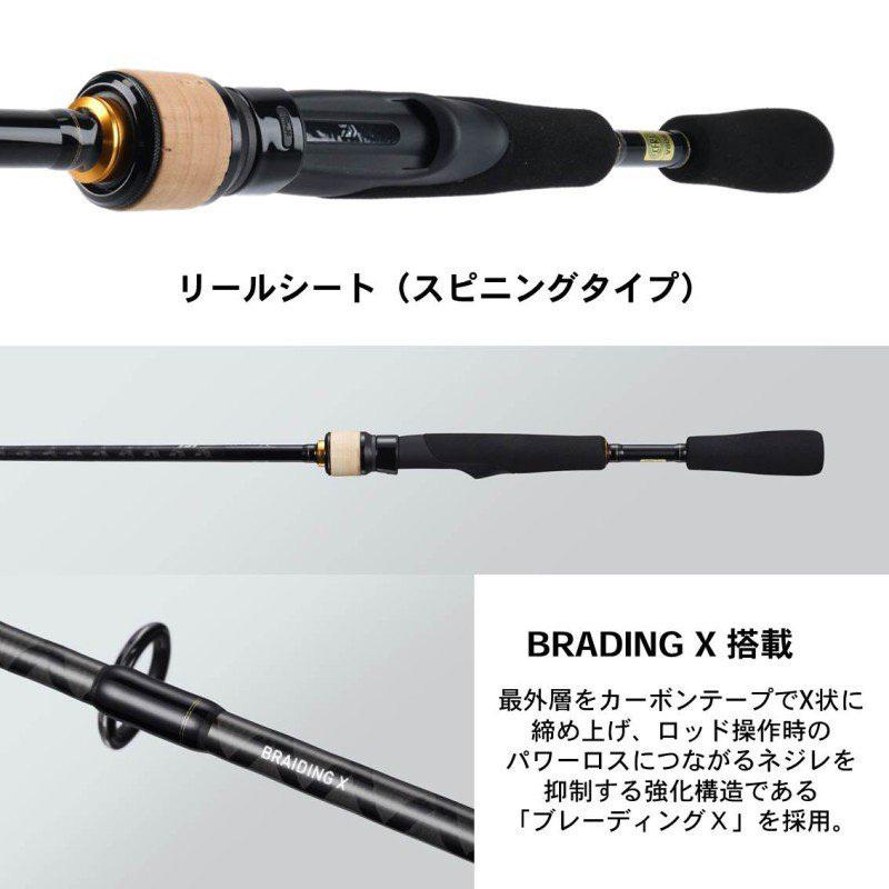 DAIWA（ダイワ） バスロッド Bass X(バスエックス) 622ULS (スピニング