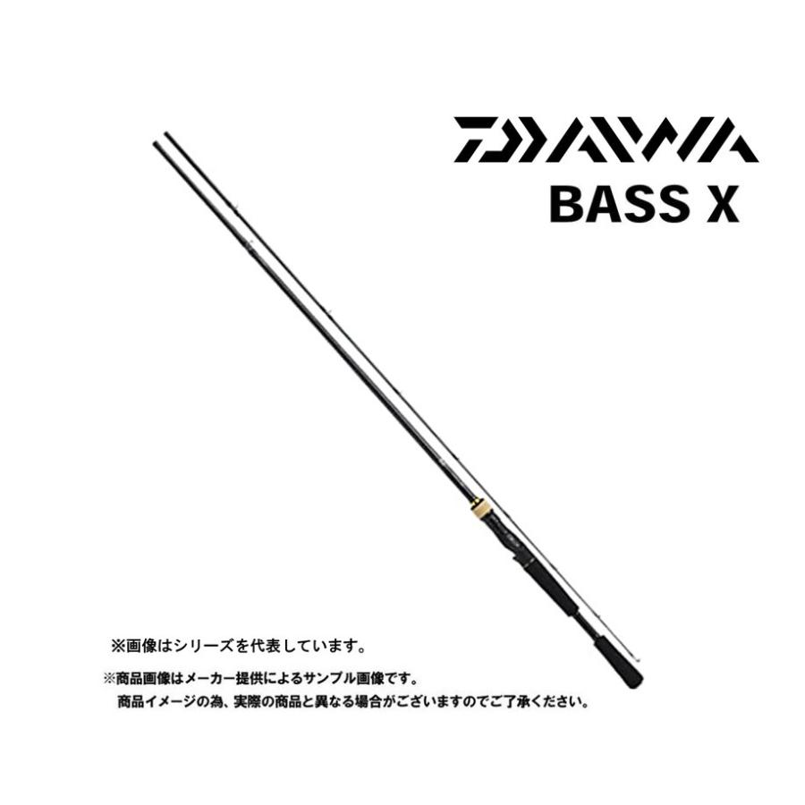 バスロッド　ダイワ　 Bass X(バスエックス)　662MLB　(ベイト)(2ピース) (222488) -｜shizenmankituya