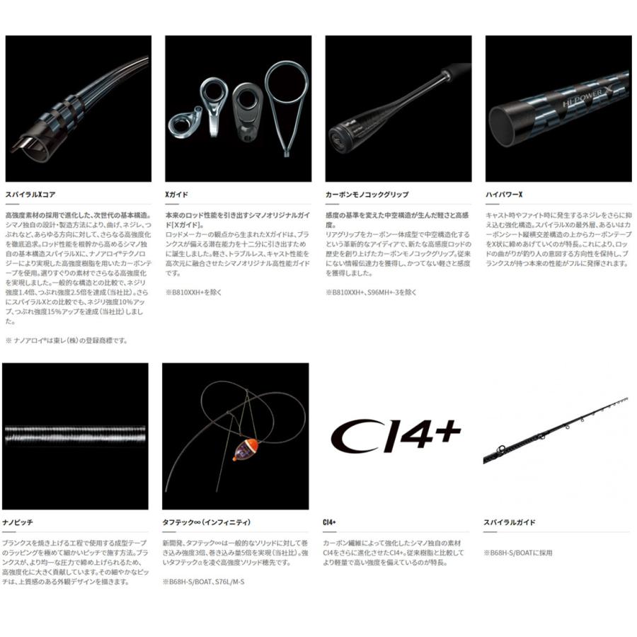 シマノ 21 Hard Rocker Xtune ハードロッカー エクスチューン Smh ロックフィッシュロッド スピニング センターカット2ピース Ym 001 3398 自然満喫屋 通販 Yahoo ショッピング
