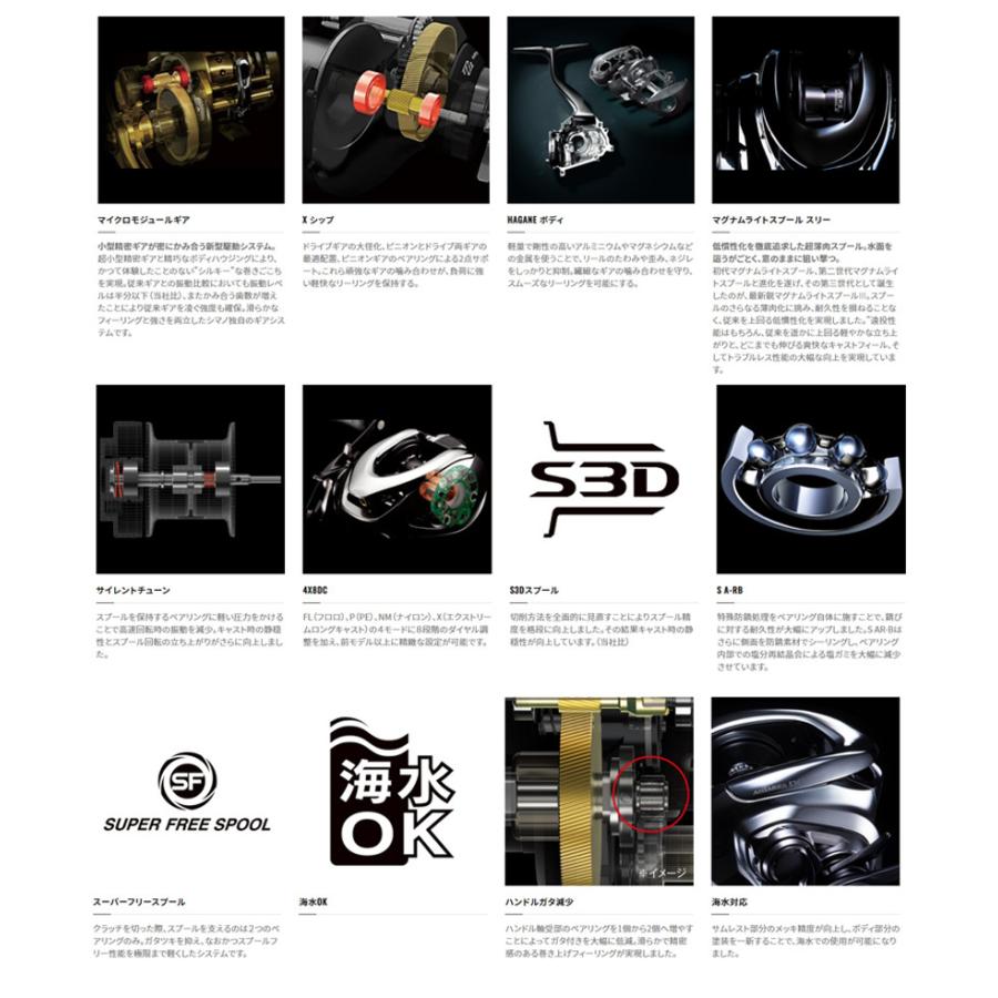 シマノ（SHIMANO） '21 ANTARES DC(アンタレスDC) XG (右巻き・ベイト