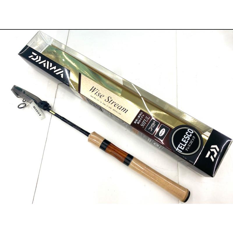 WISE STREAM 50UL トラウトロッド ダイワの定番テレスコ・マルチピース仕様トラウトロッド「ワイズ