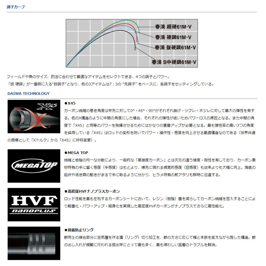 DAIWA（ダイワ） 春渓(しゅんけい) 超硬61M (小継渓流竿)(マルチ