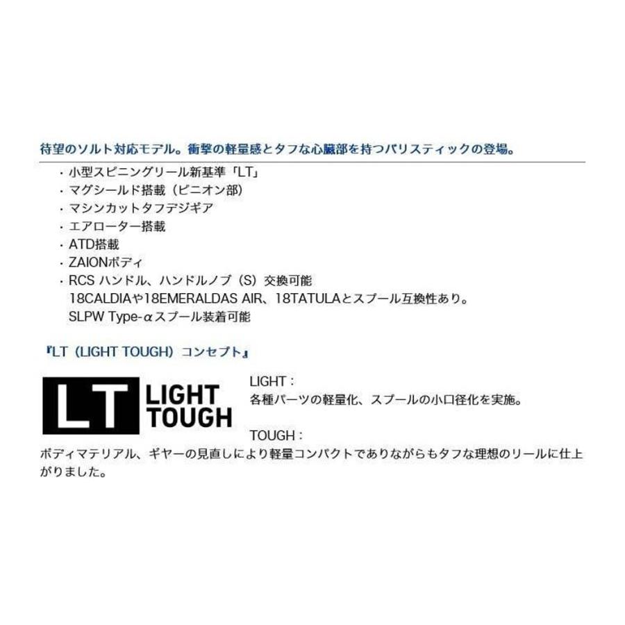 DAIWA（ダイワ） '19 BALLISTIC(バリスティック) LT 3000-XH