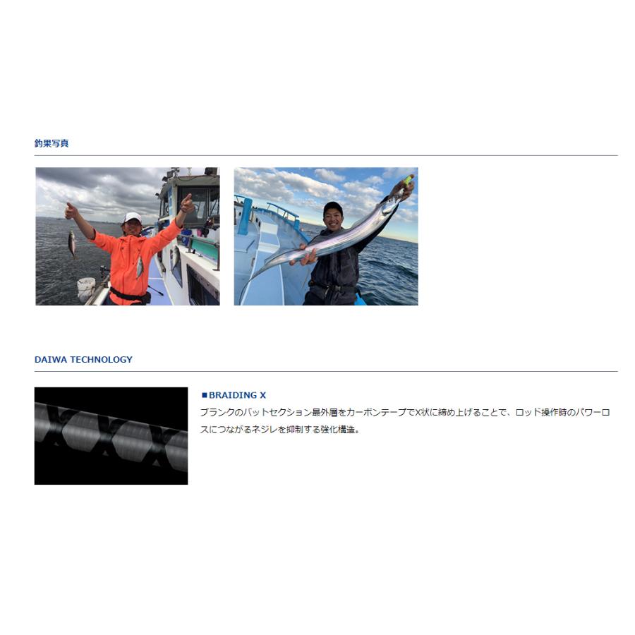 DAIWA（ダイワ） 船竿 '22 SEA POWER 73(シーパワー73) 50-240 (並継