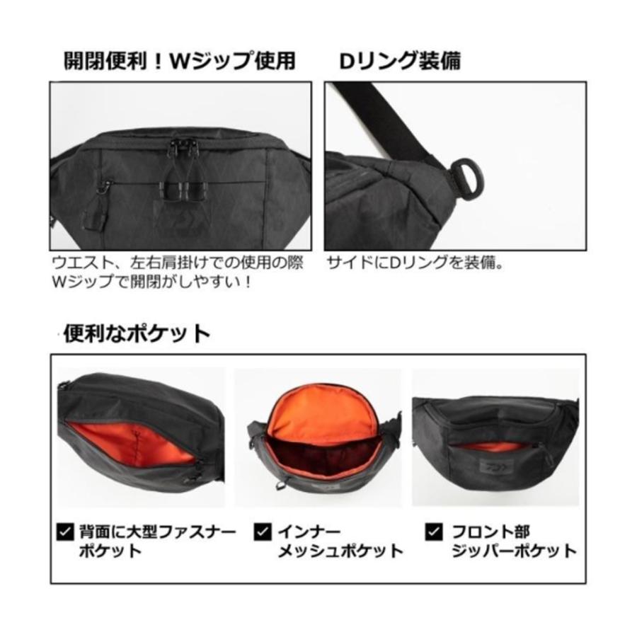DAIWA（ダイワ） X-Pac ウエストポーチ(A) (フィッシング収納用品