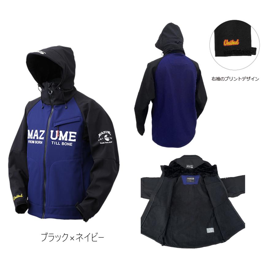 クリスマスファッション mazume MAZUME(マズメ) ウインドカットジャケット ダブルトーン ウェア