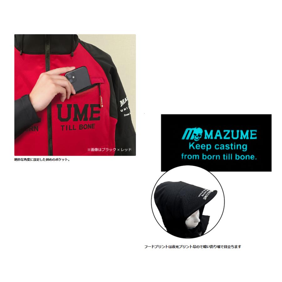 mazume MAZUME(マズメ) ウインドカットジャケット カモ (釣りウエア