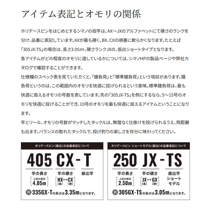 シマノ（SHIMANO） 投竿 '17 HOLIDAY SPIN(ホリデースピン) 275HX-TS
