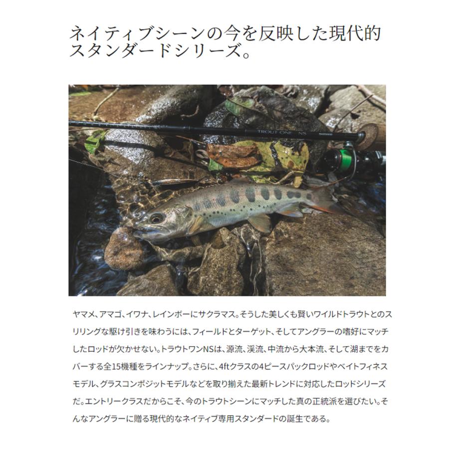 シマノ シマノ '24 TROUT ONE NS(トラウトワン NS) S54UL シマノ シマノ '24 TROUT ONE NS(トラウトワン NS) S54UL