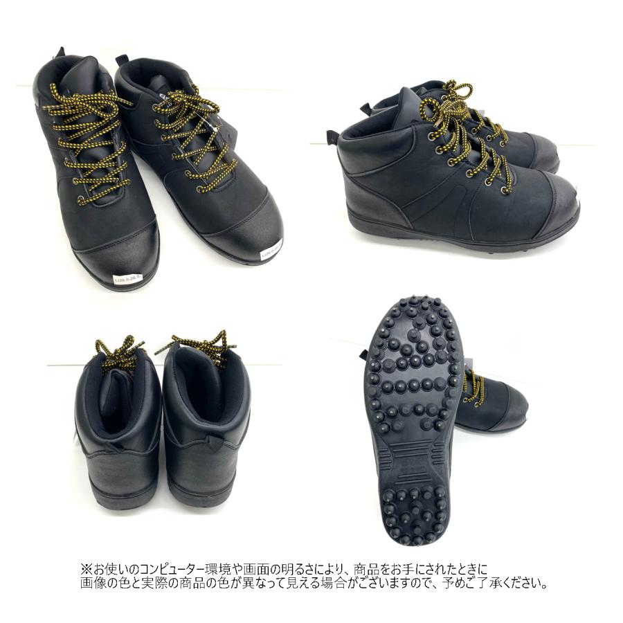フィッシング用ハイカットシューズ ブラック タナカトレーディング スパイクシューズ (ハイカット