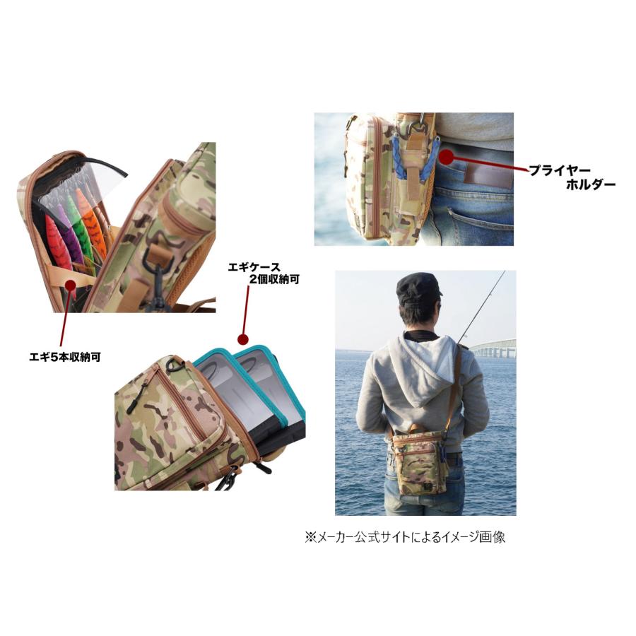 X'SELL(エクセル)　Natural One(ナチュラルワン)　Egi bag(エギバッグ)　(フィッシングバッグ・アウトドア・釣り用品・ゲームバッグ・収納)(エギング) (NO-008)-｜shizenmankituya｜02