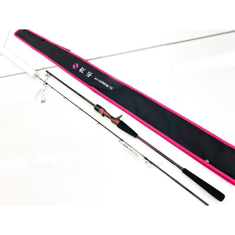 ダイワ '24 紅牙 MX(KOHGA MX/こうが MX) D68MHB-TG TYPE-D(電動タイラバ) (ベイト・2ピース)(タイラバロッド) (333668)- ダイワ '24 紅牙 MX(KOHGA MX/こうが MX) D68MHB-TG TYPE-D(電動タイラバ) (ベイト・2ピース)(タイラバロッド) (333668)-