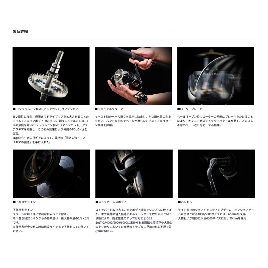 DAIWA(釣り) ダイワ '23 SALTIGA(ソルティガ) 6000-XH DAIWA(釣り) ダイワ '23 SALTIGA(ソルティガ) 6000-XH