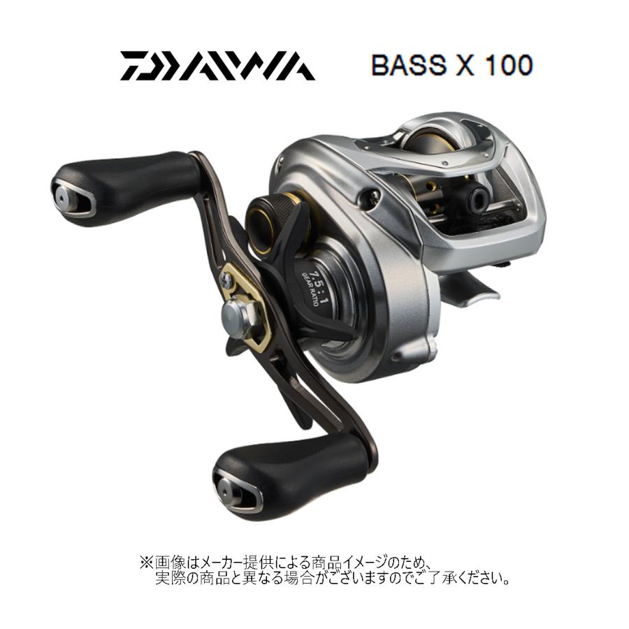 DAIWA（ダイワ） '24 BASS X(バス X) 100H L (ベイトリール)(左巻き