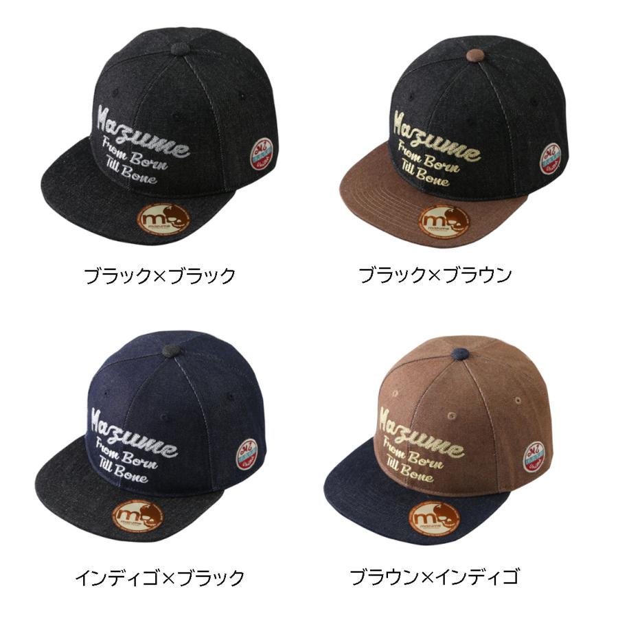 mazume mazume(マズメ) mazume FLAT CAP デニム (フィッシング帽子
