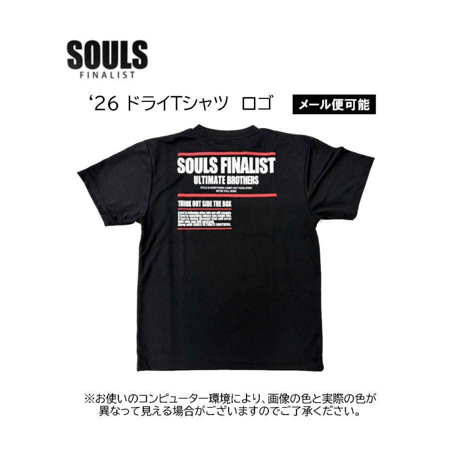 SOULS（ソウルズ） 【メール便可】 '26 ドライTシャツ ロゴ