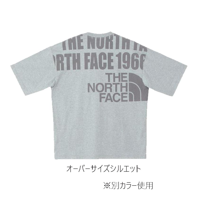 THE NORTH FACE(ノースフェイス) S/S オーバーサイズドロゴティー(ビッグシルエット) (半袖Ｔシャツ・オーガニックコットン)ユニセックス(NT32433)-｜shizenmankituya｜02