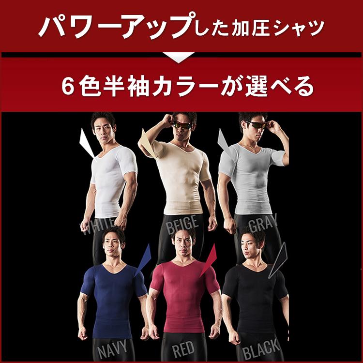 SPALTAX 加圧シャツ メンズ 加圧インナー 半袖 ダイエットウエア