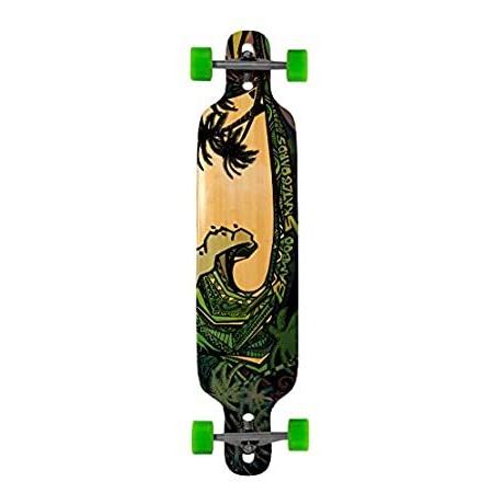 2021年秋冬新作 - Through Drop Twin-Tip Skateboard 好評販売中Bamboo Complete Gi Green - 9.25" x 40" - コンプリート