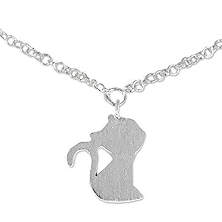 ディズニープリンセスのベビーグッズも大集合 Novica 925スターリングシルバーチャームアンクレット 9 75 Kitty 並行輸入品 Charm Cat アンクレット Www Cinvestec Com