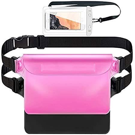 Zoiber リュック バッグ 防水ファニーパック 防水ファニーパック 防水電話ポーチ 調節可能なウエストストラップとユニバーサル携帯電話防水ケース付き ボート 釣り カヤック用 並行輸入品 B07sqdfhv9 アウトドア キャンプ 登山 Shizu店