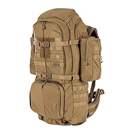新しいエルメス 好評販売中5.11 S/M Size Coyote Backpack 60L 100 Rush Tactical 迷彩服、戦闘服