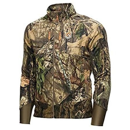 windproof camo fleece jacket
