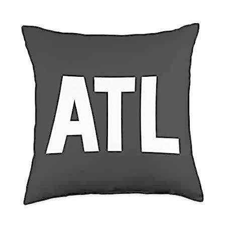 男性に人気！ Atlanta Code Airport International ATL Closet Airport Georgia 　並行輸入品 Throw Travel 枕、エアピロー