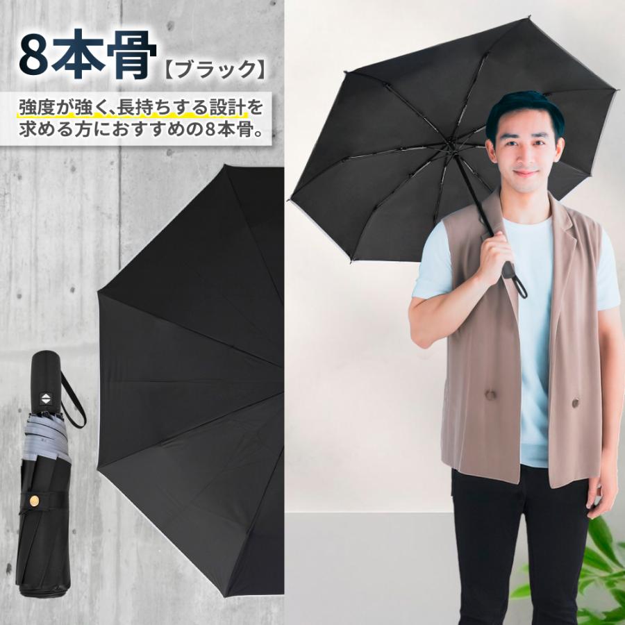 日傘 完全遮光 UVカット 日焼け 紫外線 対策 形状記憶 折りたたみ傘
