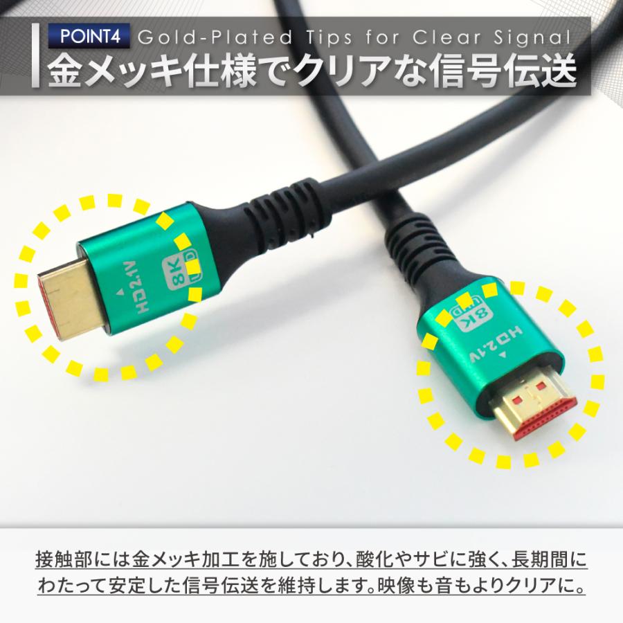 シズカウィル（shizukawill） HDMIケーブル 3m 高速転送 8K高画質 ハイ