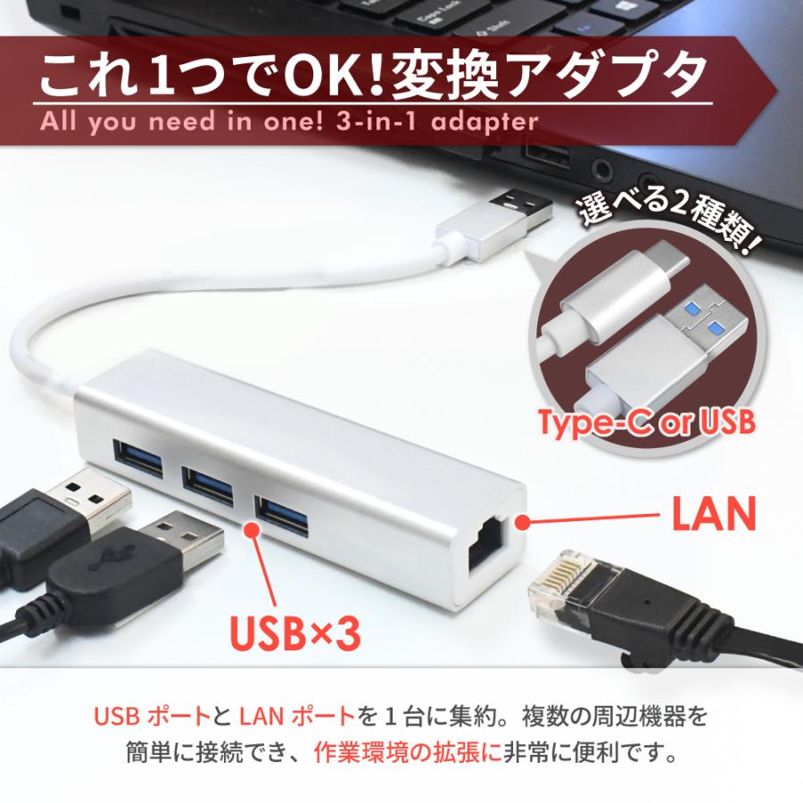 シズカウィル（shizukawill） USB Type-C ハブ アダプタ 変換アダプタ