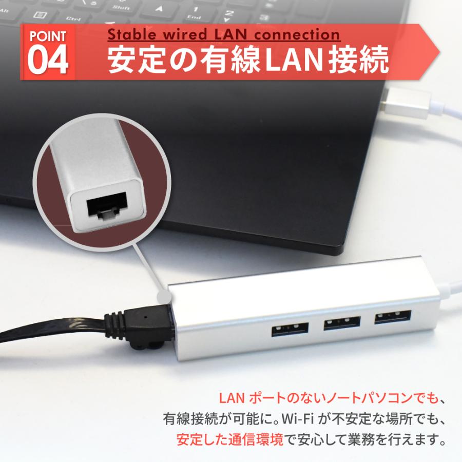シズカウィル（shizukawill） USB Type-C ハブ アダプタ 変換アダプタ