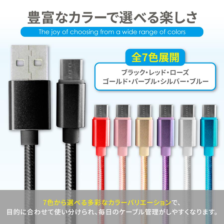 シズカウィル（shizukawill） usbケーブル 充電ケーブル 0.5m ノートPC