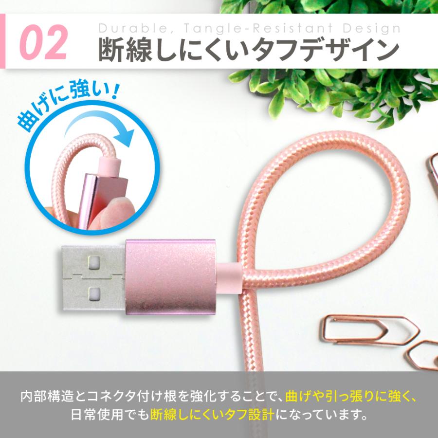 シズカウィル（shizukawill） usbケーブル 充電ケーブル 0.5m ノートPC